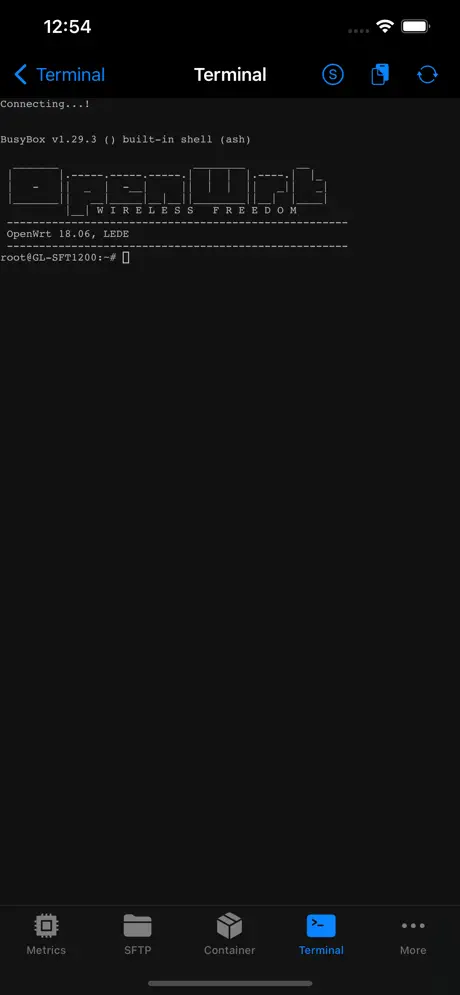 NeoServer screenshot 2